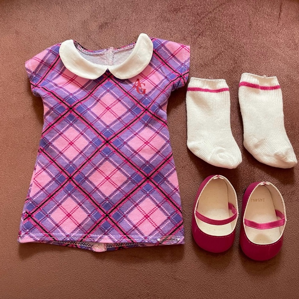 American Girl Truly Me Pretty Plaid Outfit